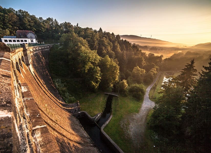 Staumauer Oestertalsperre
