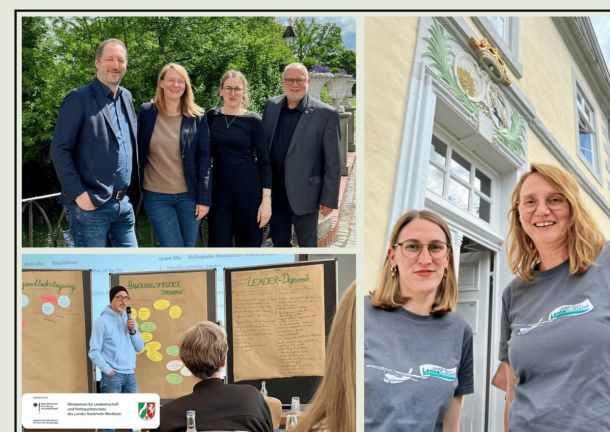 Bilder des Regionalmanagements und der Tagung